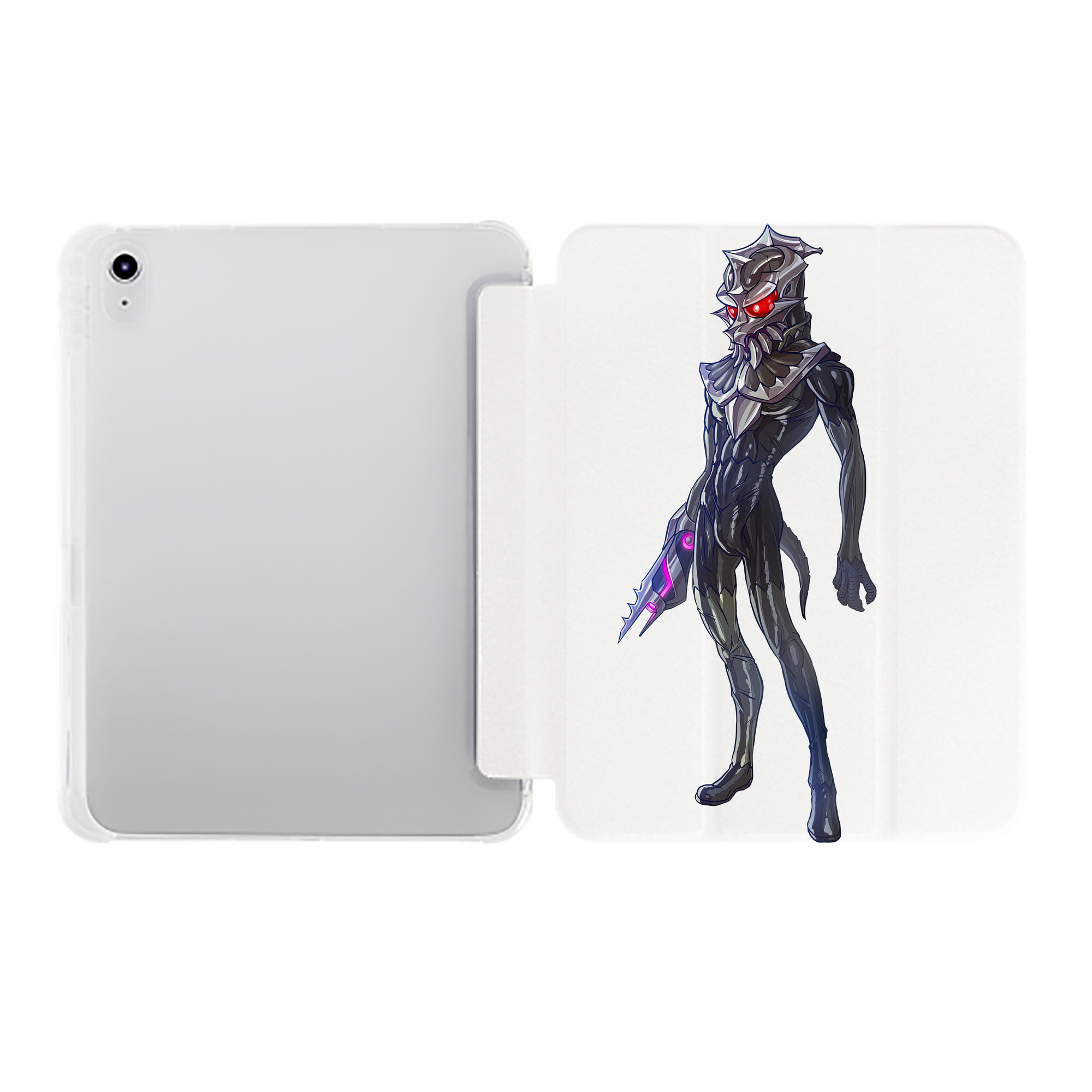 （画像用） ウルトラマン Ultraman IPad ケース ペン収納付き 三つ折りスタンド PUレザー×シリコン 対応機種9.5/10.5/10.9インチ